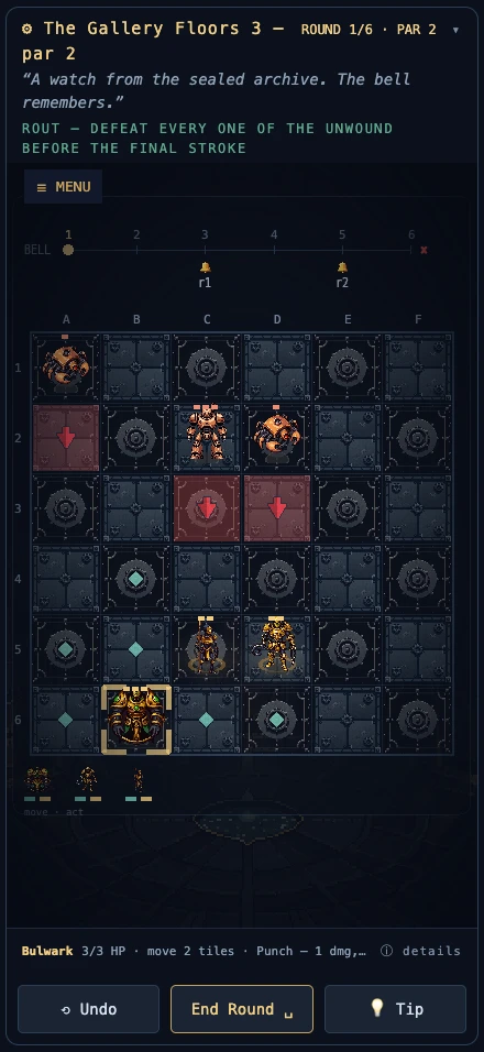 Clockwork: Gridlock gameplay screenshot